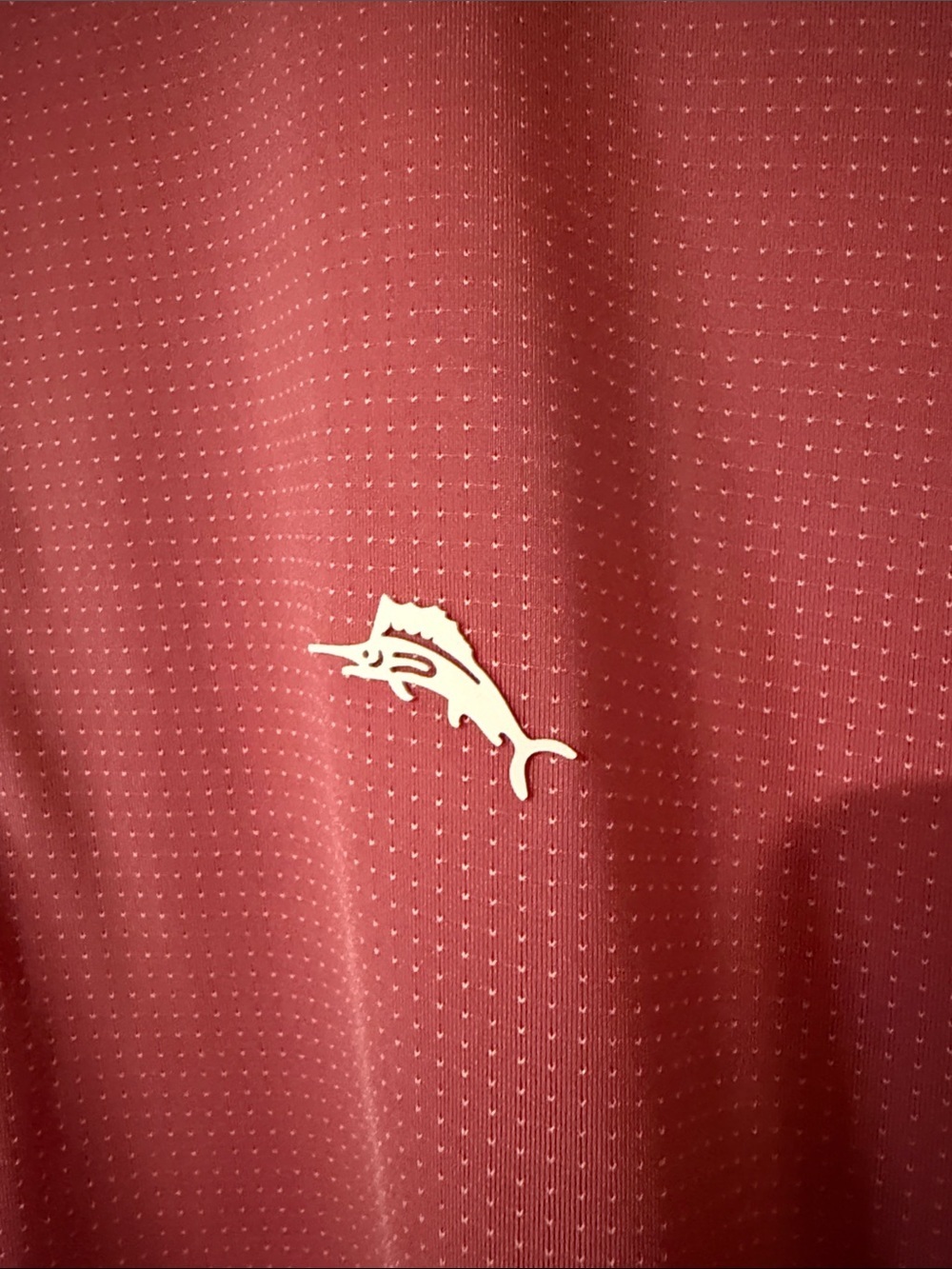 Tommy Bahama Men's IslandZone Polo in Berry - Picture 2 of 7